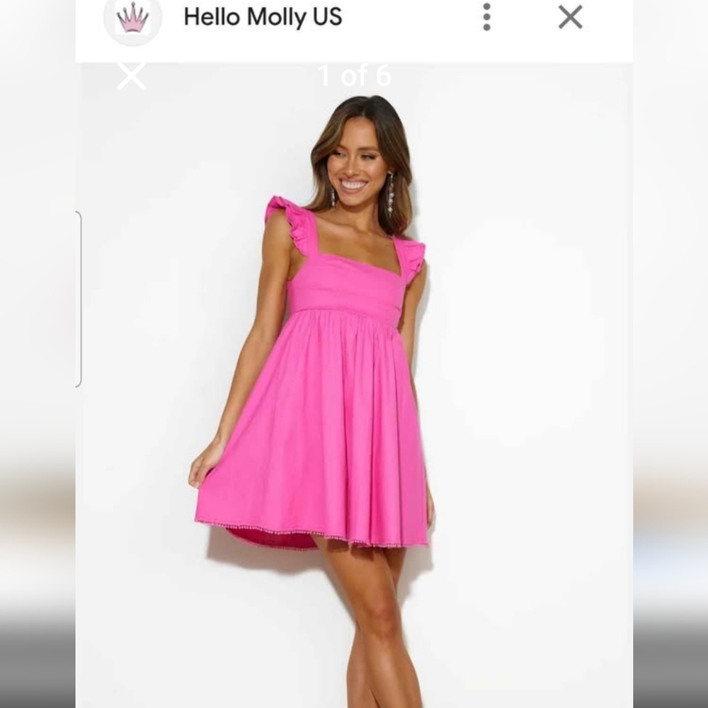 Hello Molly, Mini Pink Dress